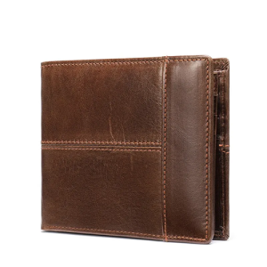 Men's Leather Bifold Wallet